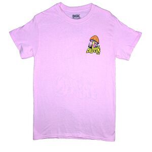 Graphic Tee Pink Trippin Psychedelic 90s Y2K Colorful 100% Cotton Sz Small